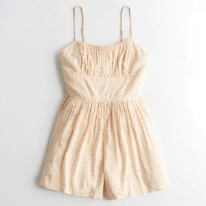 NWT Hollister Ruched Cutout Romper